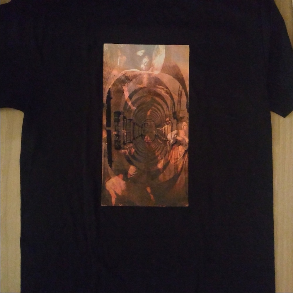 BRAND NEW Black Scale Glitch Art Angel Painting